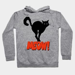 MEOW! (black/red) Hoodie